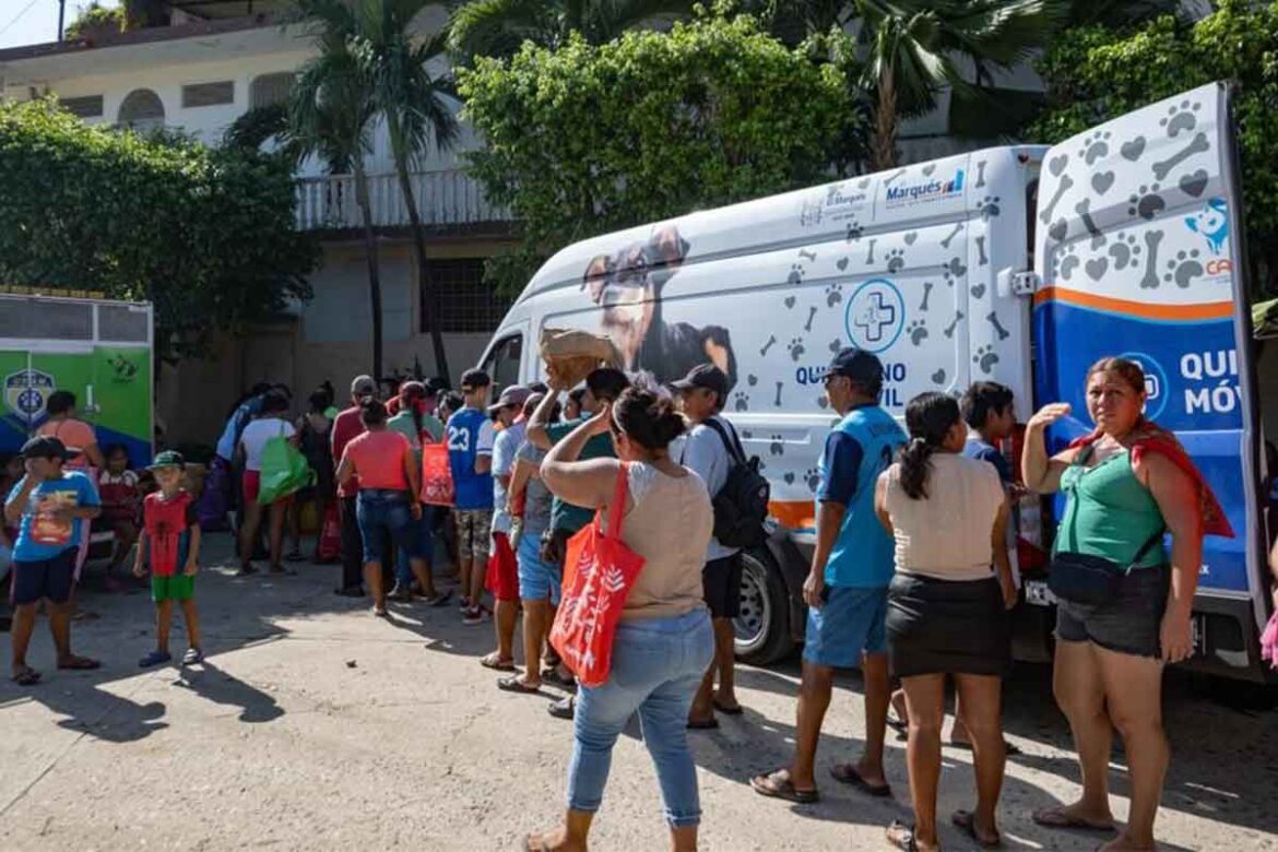 El Marqués apoya acciones de atención por Otis