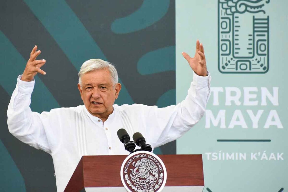 AMLO califica como “histórico” el primer día del Tren Maya