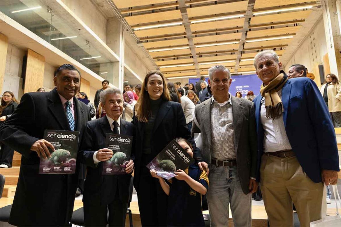 Encabeza Virginia Hernández la presentación de la revista Ser Ciencia