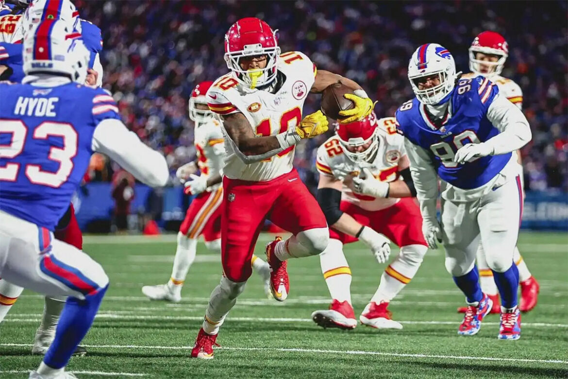 Bills-Chiefs, el partido más visto en la historia de los 'playoffs'