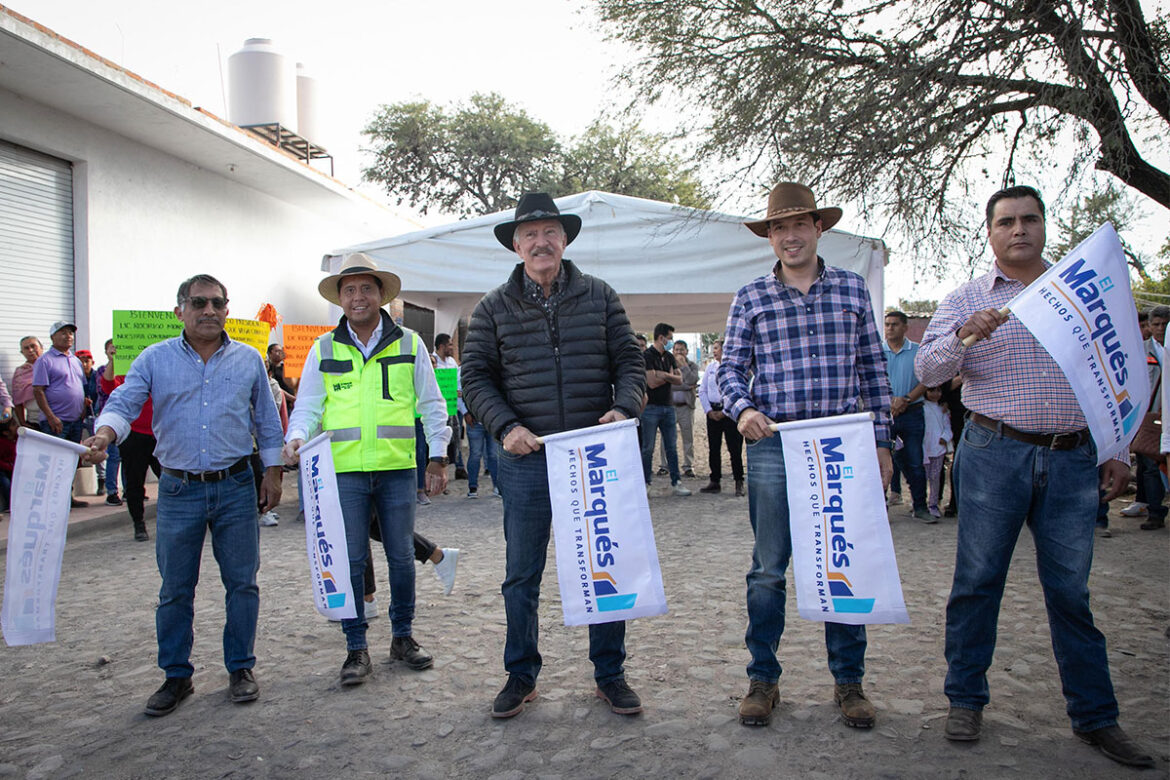 Enrique Vega y Rodrigo Monsalvo arrancan y entregan obras