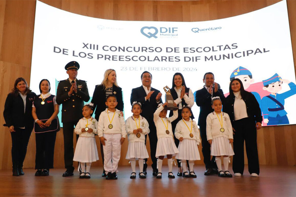 Acude Luis Nava a Concurso de Escoltas del DIF Municipal