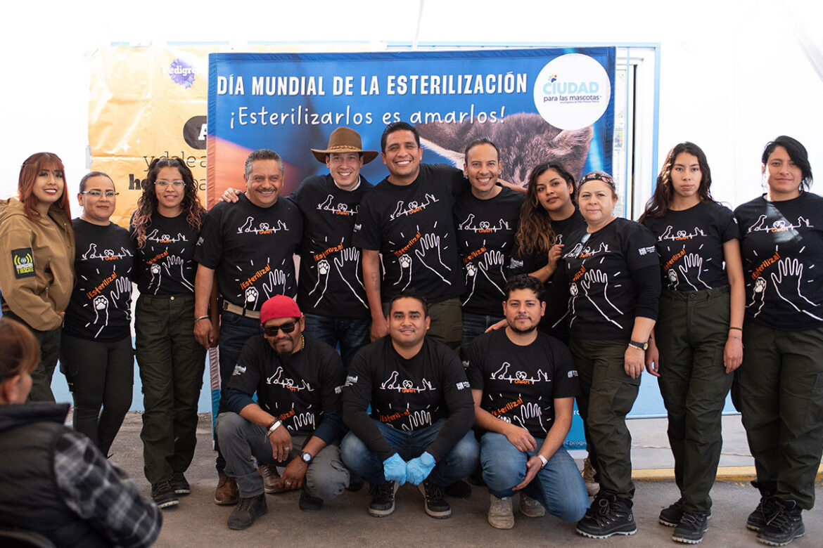 Acude Rodrigo Monsalvo a campaña de esterilización animal