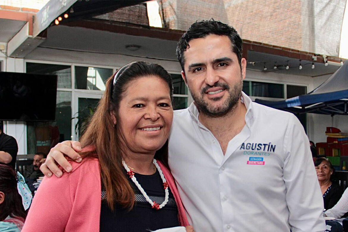 Agustín Dorantes visita a sanjuanenses