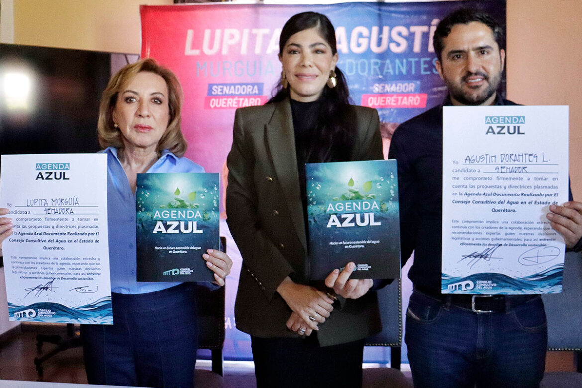 Firman ‘Agenda Azul’ para garantizar agua