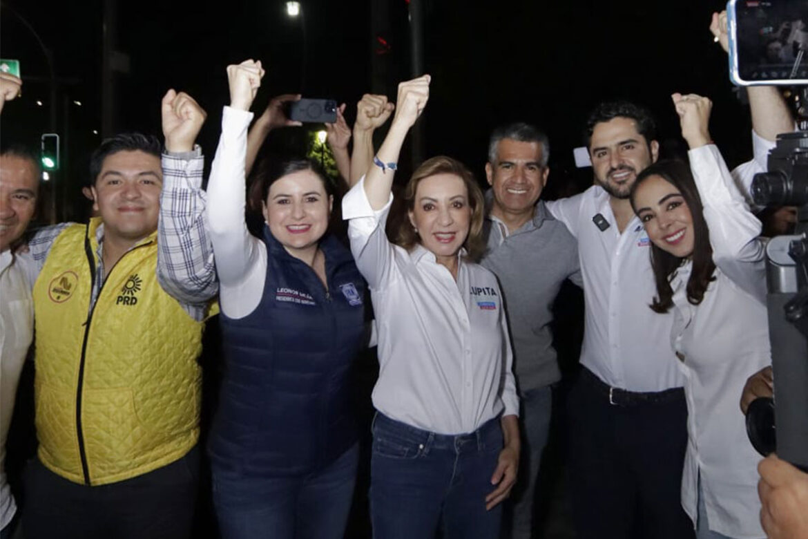Lupita Murguía y Agustín Dorantes arrancan campaña rumbo el Senado