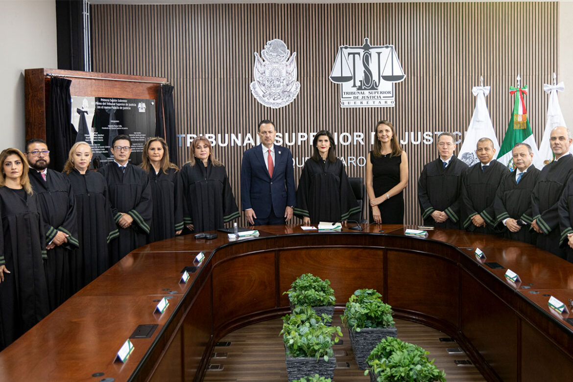 Celebra TSJ primera sesión en el nuevo Palacio de Justicia