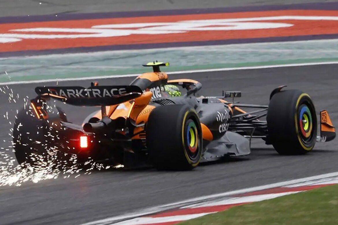 Lando Norris logra la 'pole' para la Sprint del GP de China