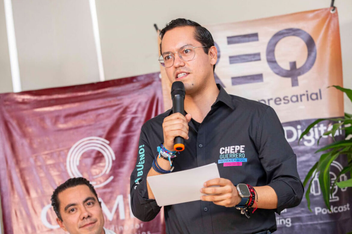 Juntos construiremos el mejor Corregidora: Chepe