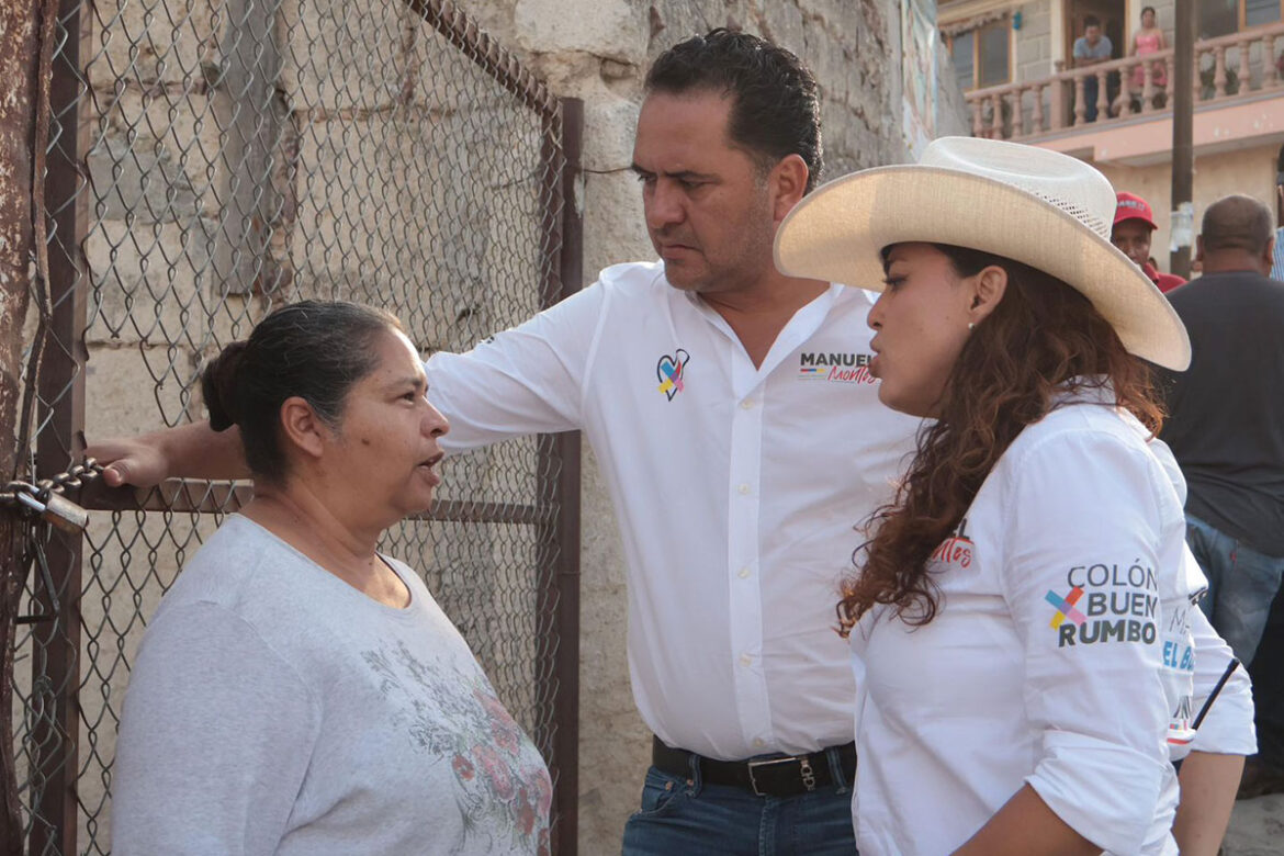 Manuel Montes se compromete a apoyar a mujeres de Colón