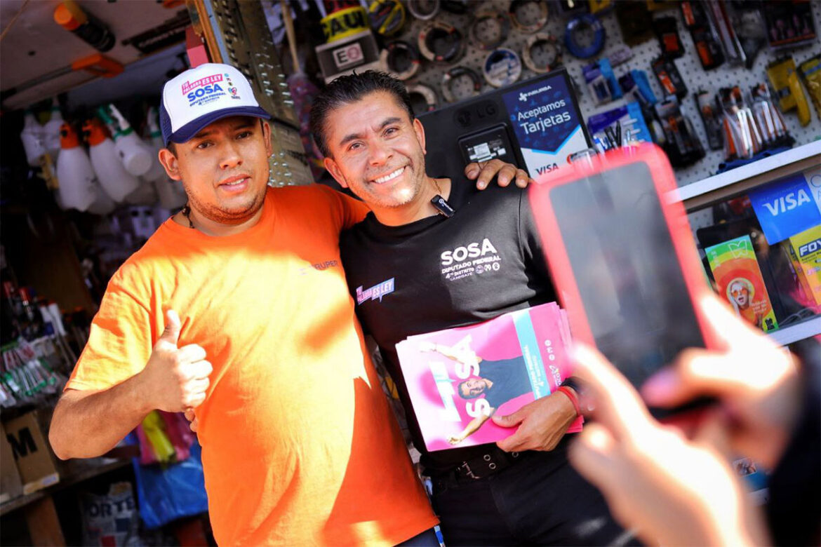 Propone Sosa apoyos a comerciantes y emprendedores