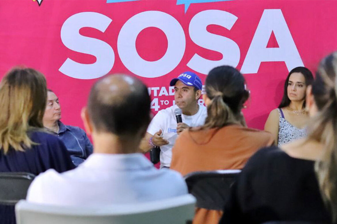 Roberto Sosa se reunió con vecinos de Centro Sur