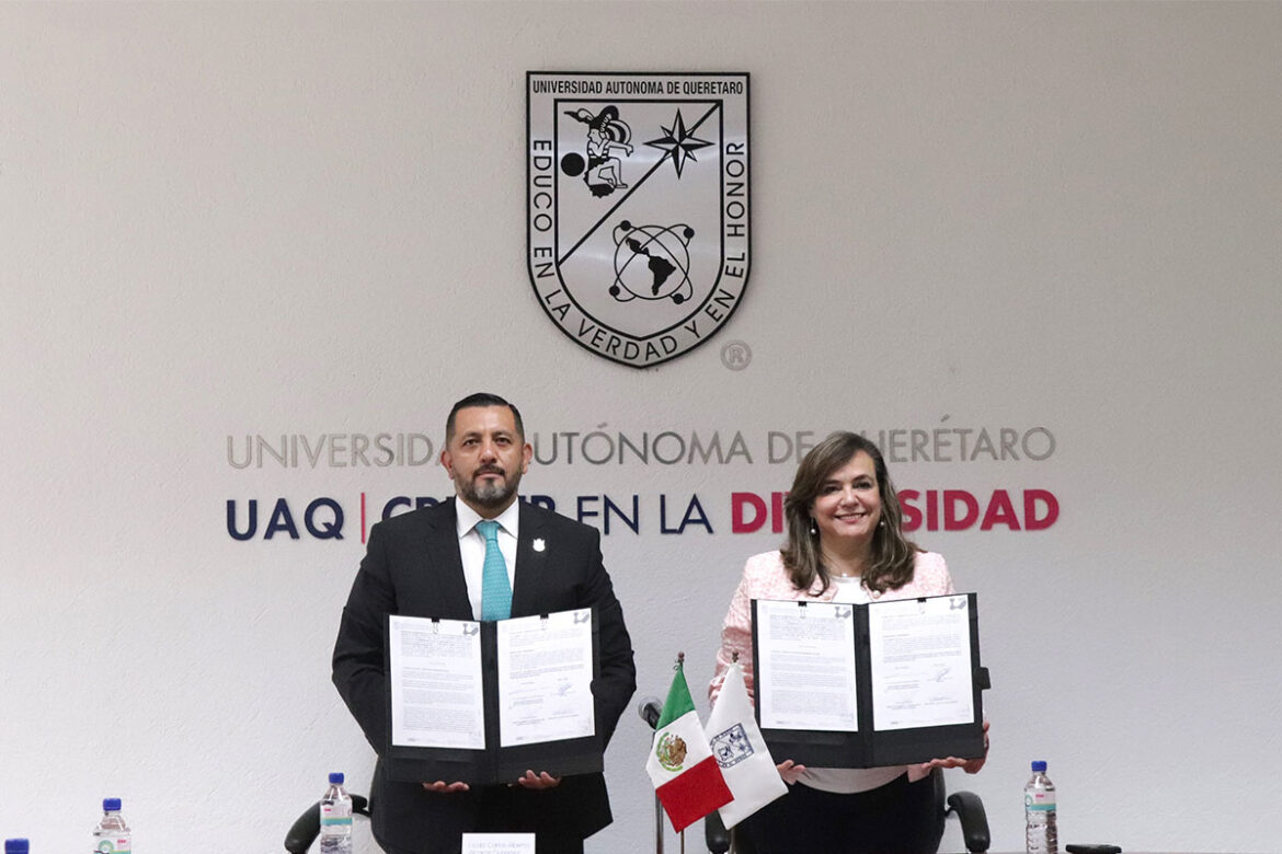 Formalizan alianza con la UAQ en materia de Protección Civil