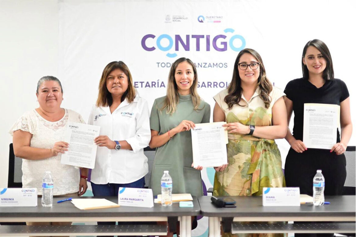 Fortalecen lazos SEDESOQ y el municipio de Querétaro