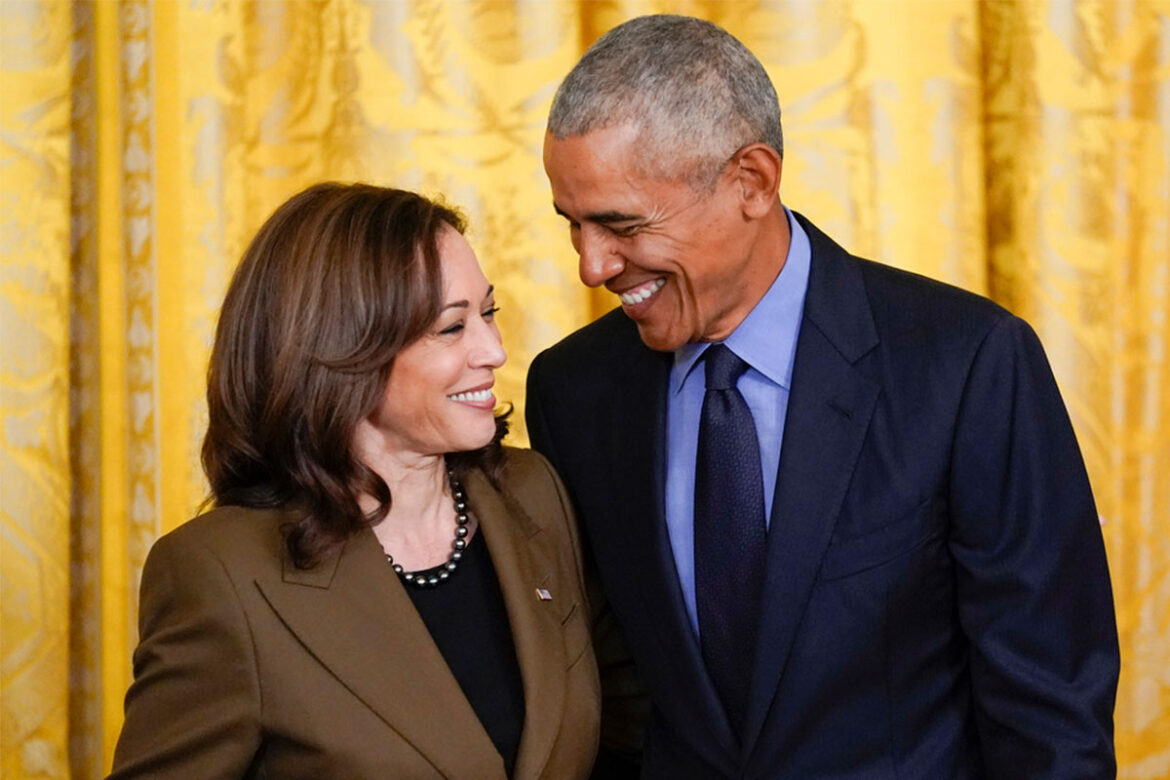Barack y Michelle Obama apoyan a Kamala Harris