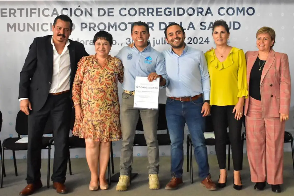 Corregidora, certificado como Promotor de la Salud