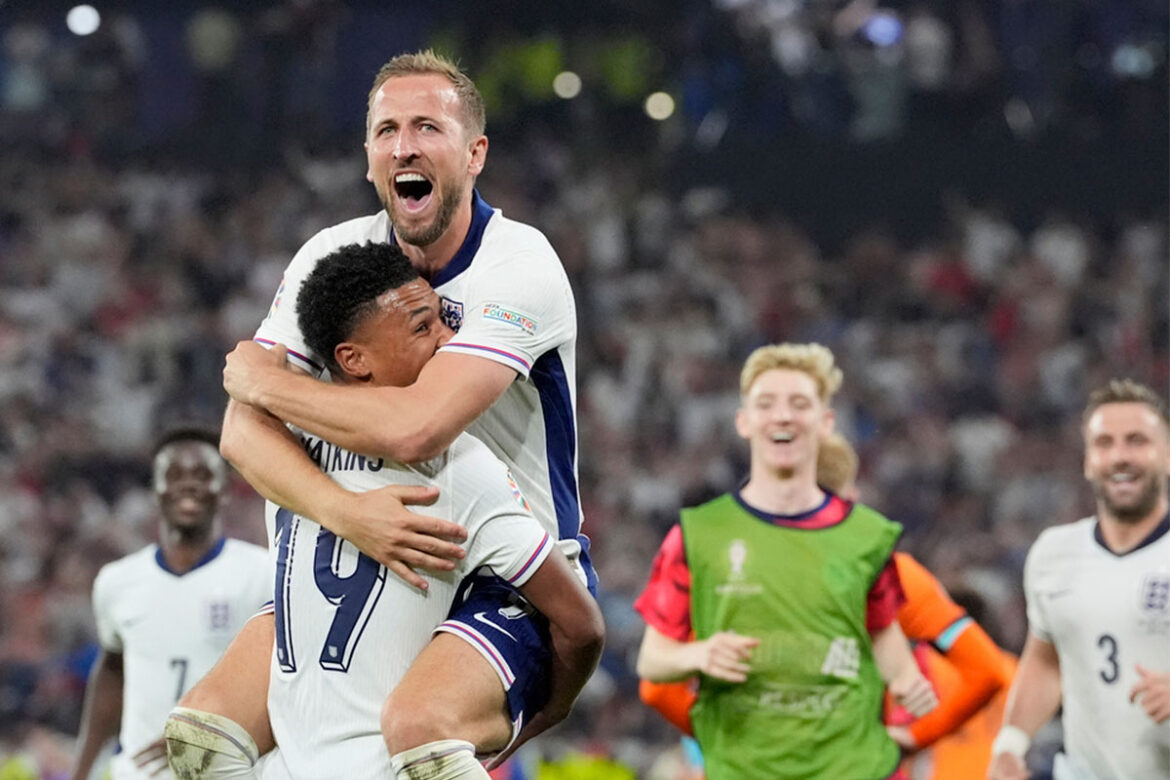 Inglaterra jugará la final de la Euro ante España