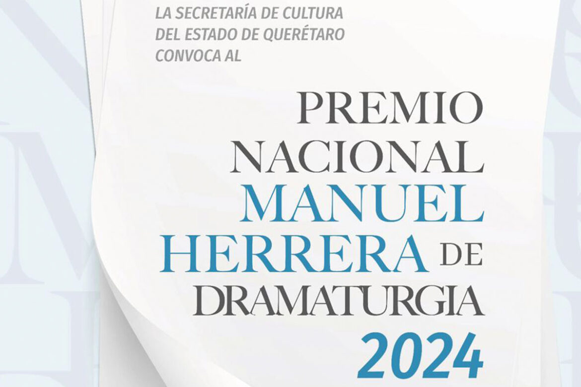 Lanzan convocatoria al Premio Manuel Herrera de Dramaturgia