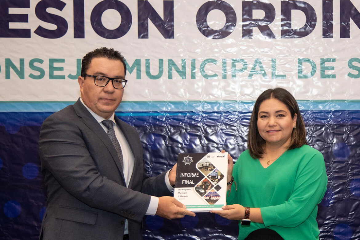 Consejo de Seguridad de El Marqués presenta resultados