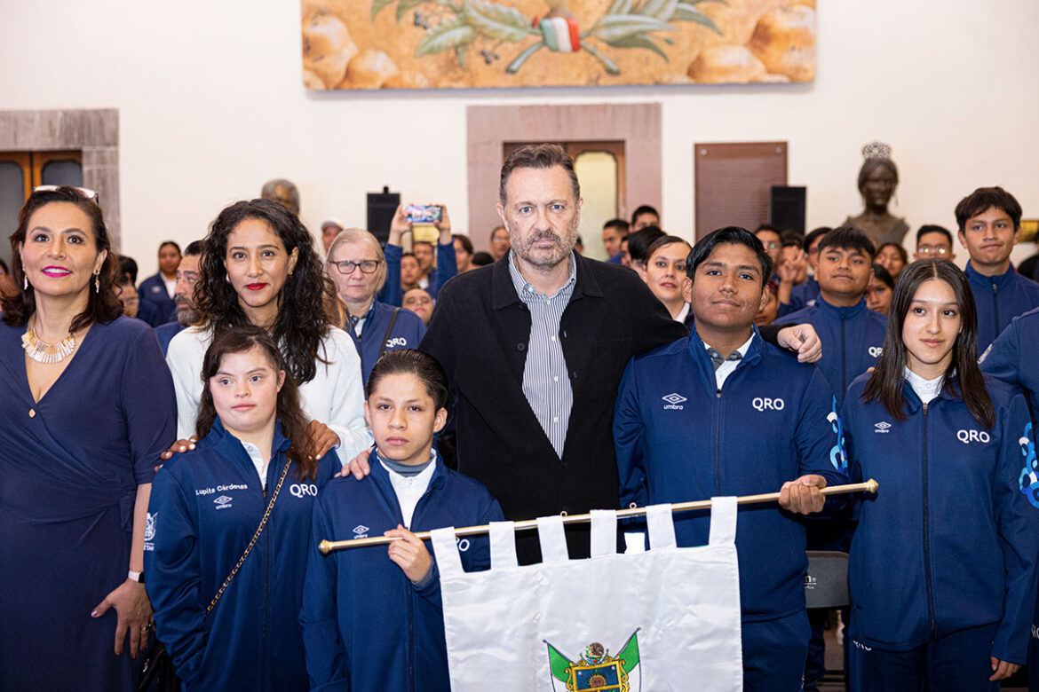 Kuri abandera a delegación de los Paranacionales