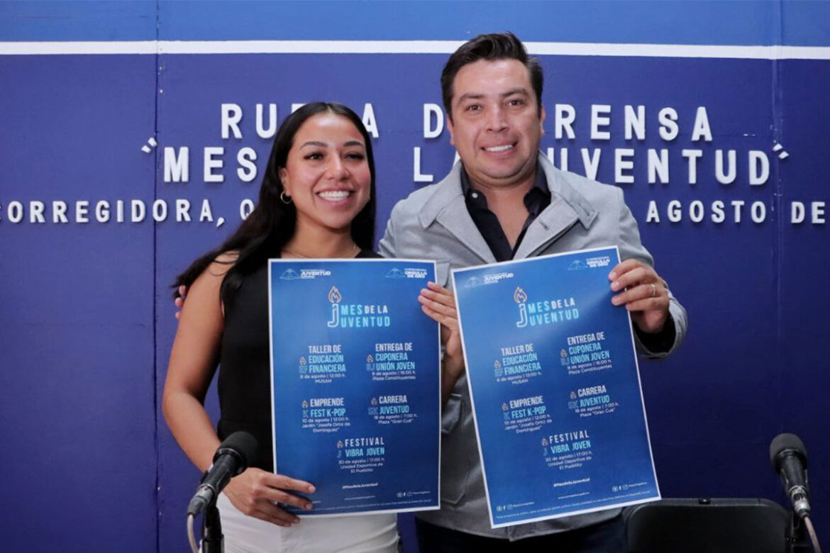Presenta Corregidora actividades por el Mes de la Juventud