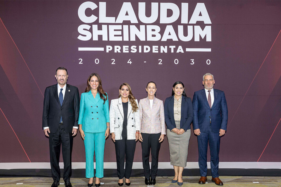 Presenta Mauricio Kuri proyectos a Claudia Sheinbaum