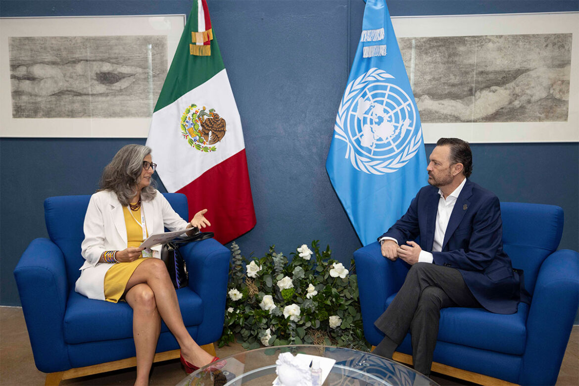 Mauricio Kuri conmemora Día Mundial del Hábitat 2024