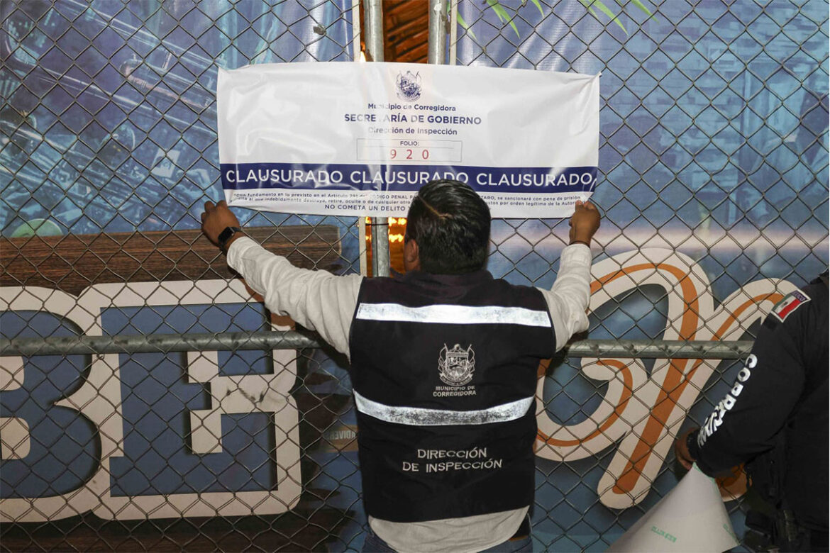 Clausuran 5 establecimientos en Corregidora