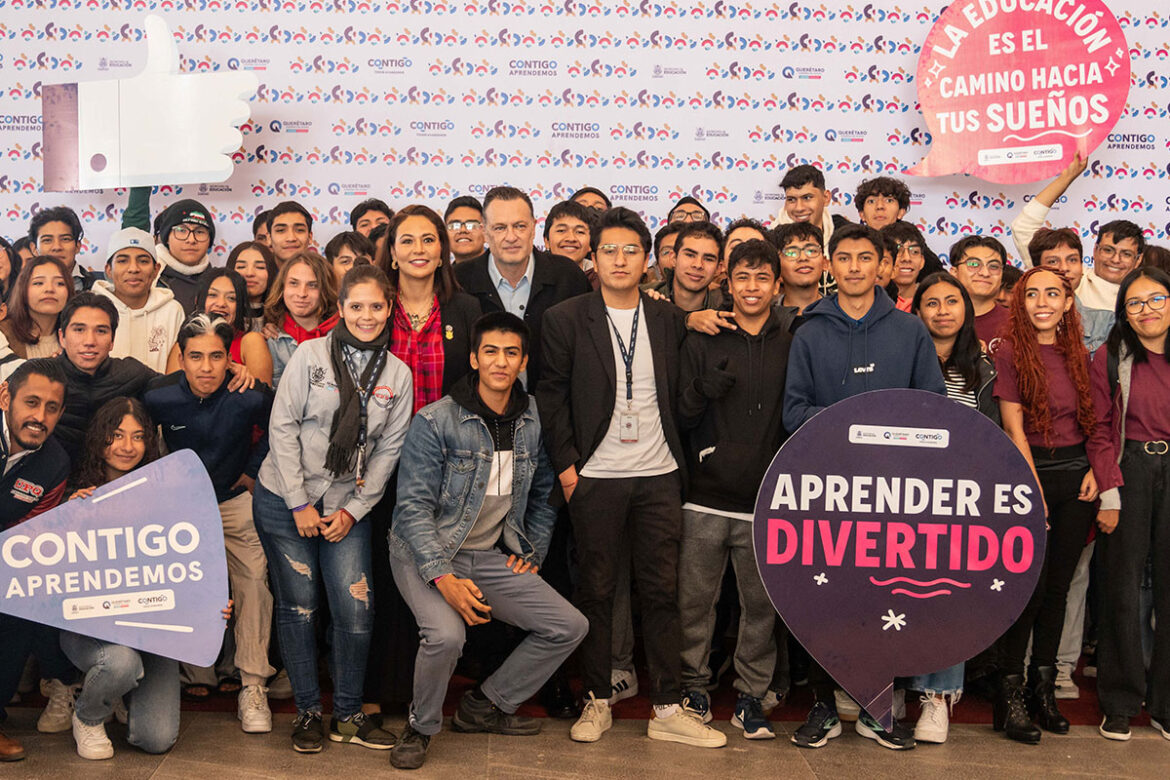 Mauricio Kuri inaugura encuentro 'Contigo Aprendemos'