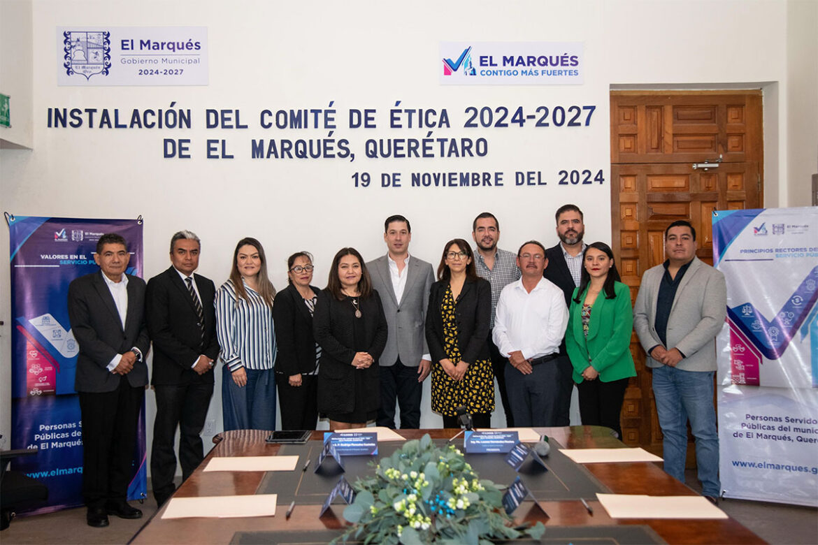 Rodrigo Monsalvo encabeza instalación de Comité de Ética