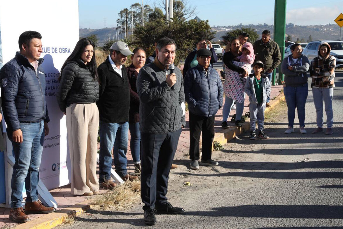 Arranca construcción de obra en el municipio de Huimilpan