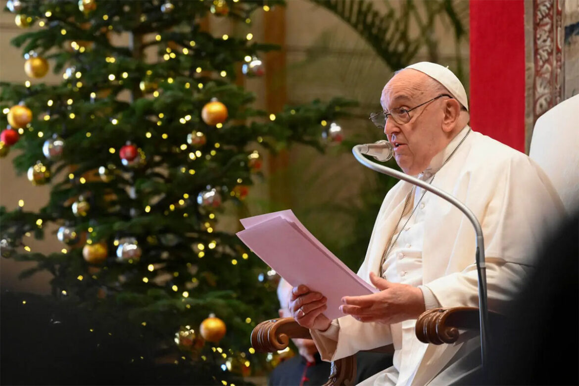 Papa Francisco pide un mundo de “esperanza y bondad”