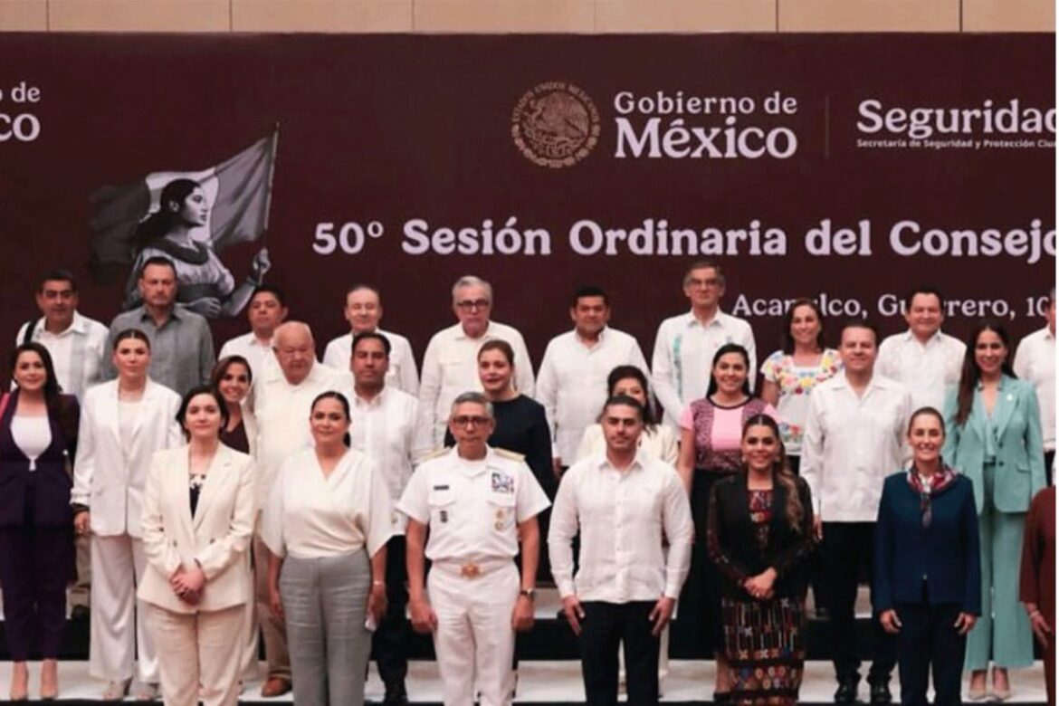 Gobernadora de Guanajuato participa en 'Consejo Nacional de Seguridad'