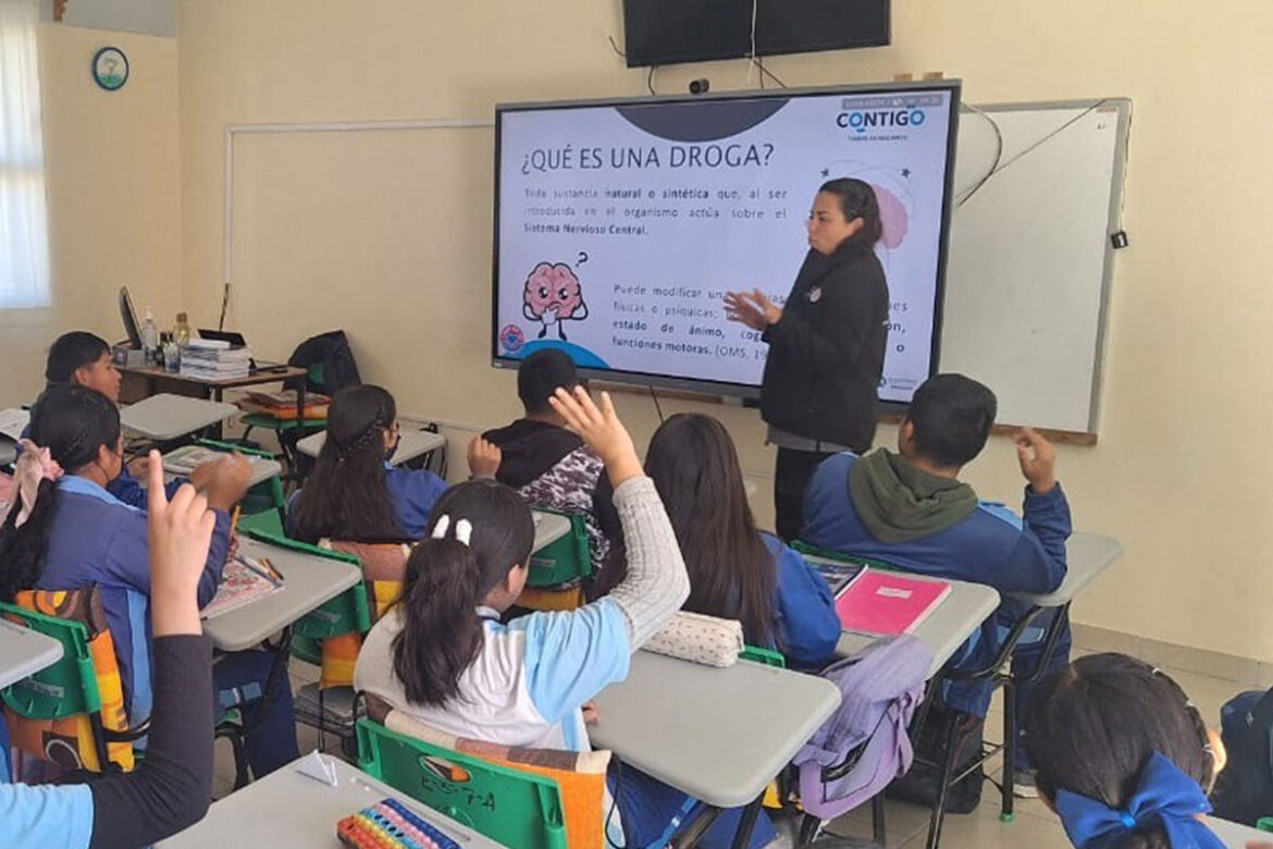 Capacita Sesa en salud mental y prevención de adicciones en SJR