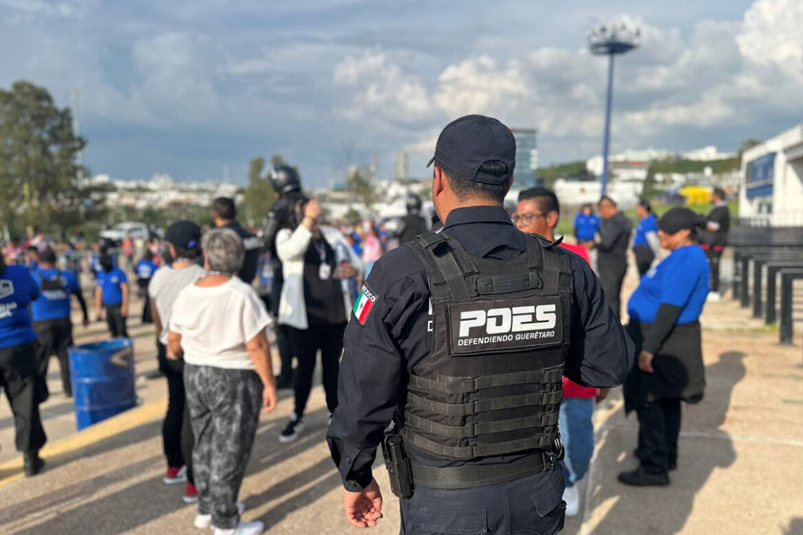 Listo el operativo de seguridad para el partido Querétaro-América