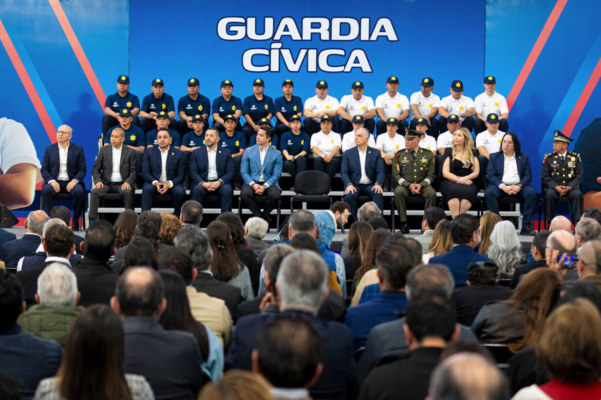 Presentan la nueva Guardia Cívica de la capital