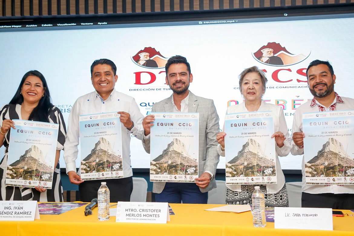 Prevén hasta 50 mil visitantes durante el Equinoccio de Bernal