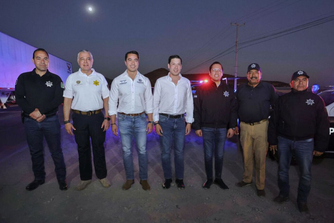 Alcaldes de la zona metropolitana supervisan operativos de seguridad