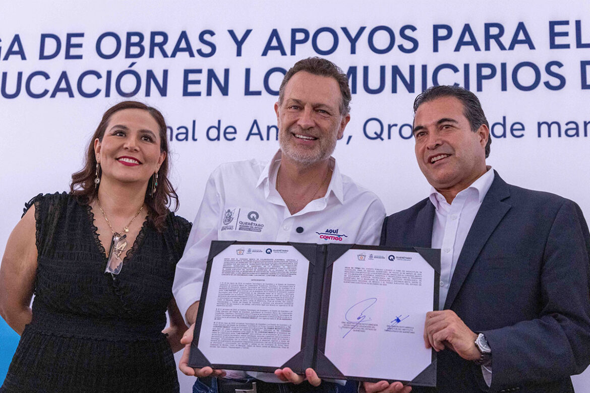 En Querétaro, refrendan compromiso con la educación