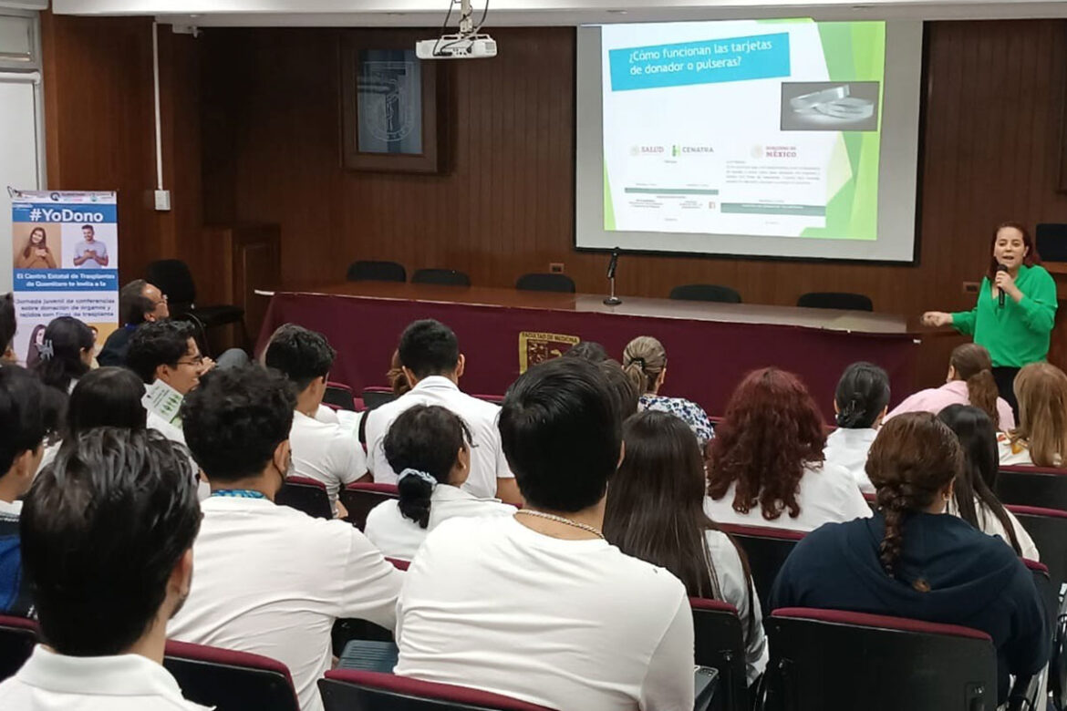 Fortalecen cultura de la donación de órganos y tejidos