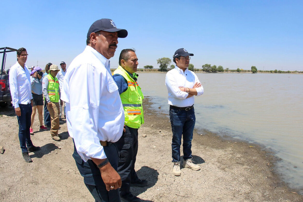 'Chepe' Guerrero supervisa presas y bordos de Corregidora