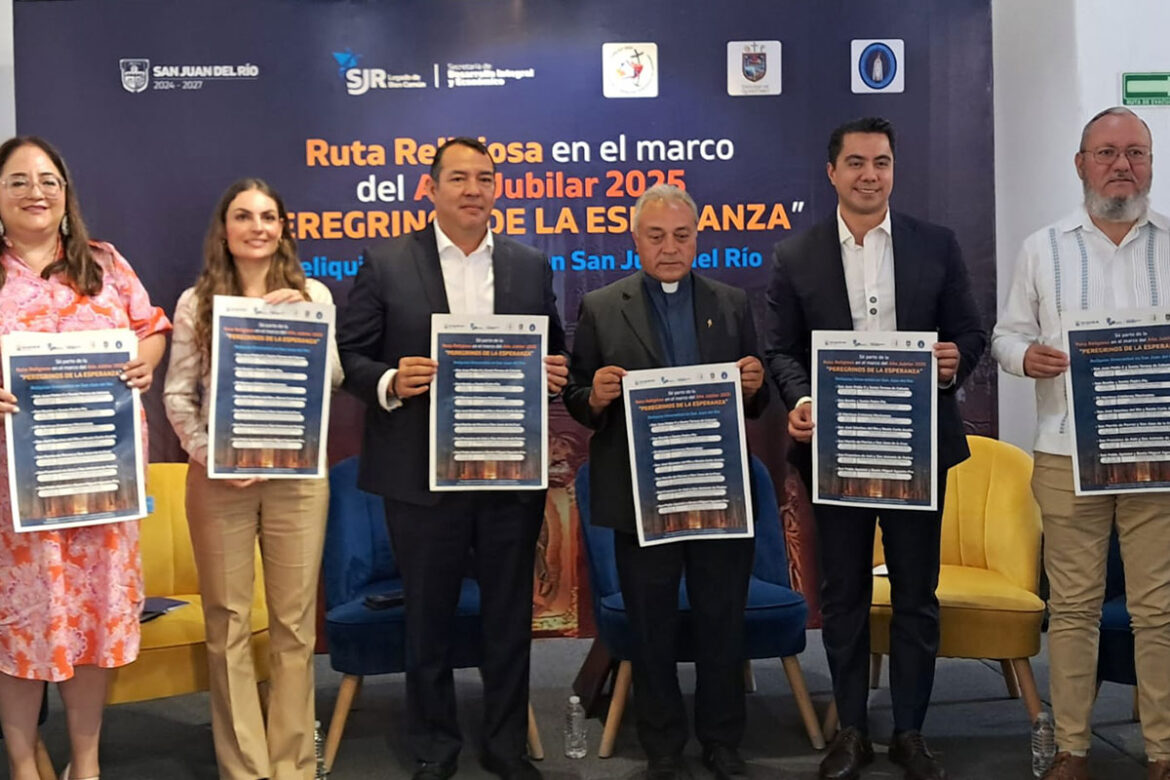 Presentan visita de las Reliquias Itinerantes