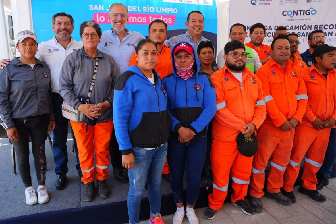 Trabajan por un San Juan del Río más limpio