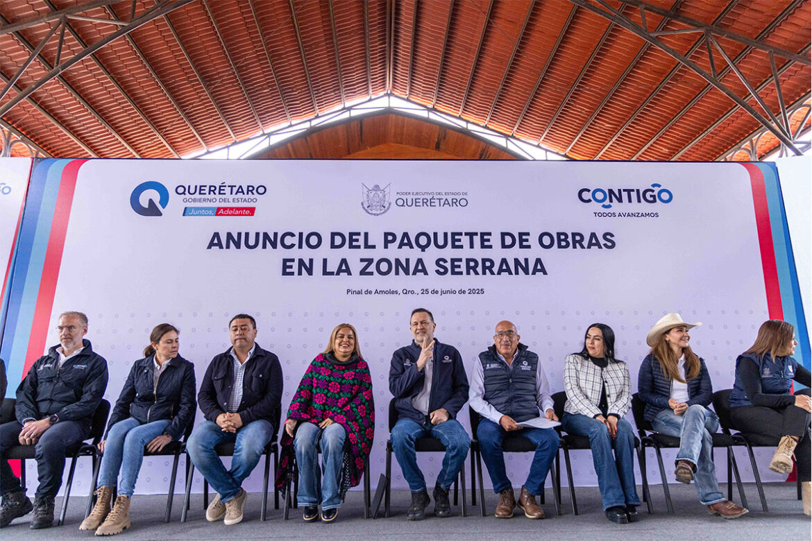 Destinan más de 90.5 mdp en obras y acciones en la Sierra Gorda
