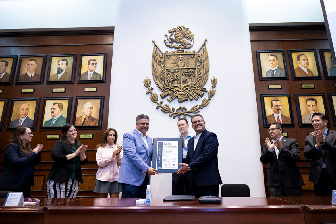 Otorgan certificado de Sistema de Gestión Antisoborno a la Secretaría de Finanzas