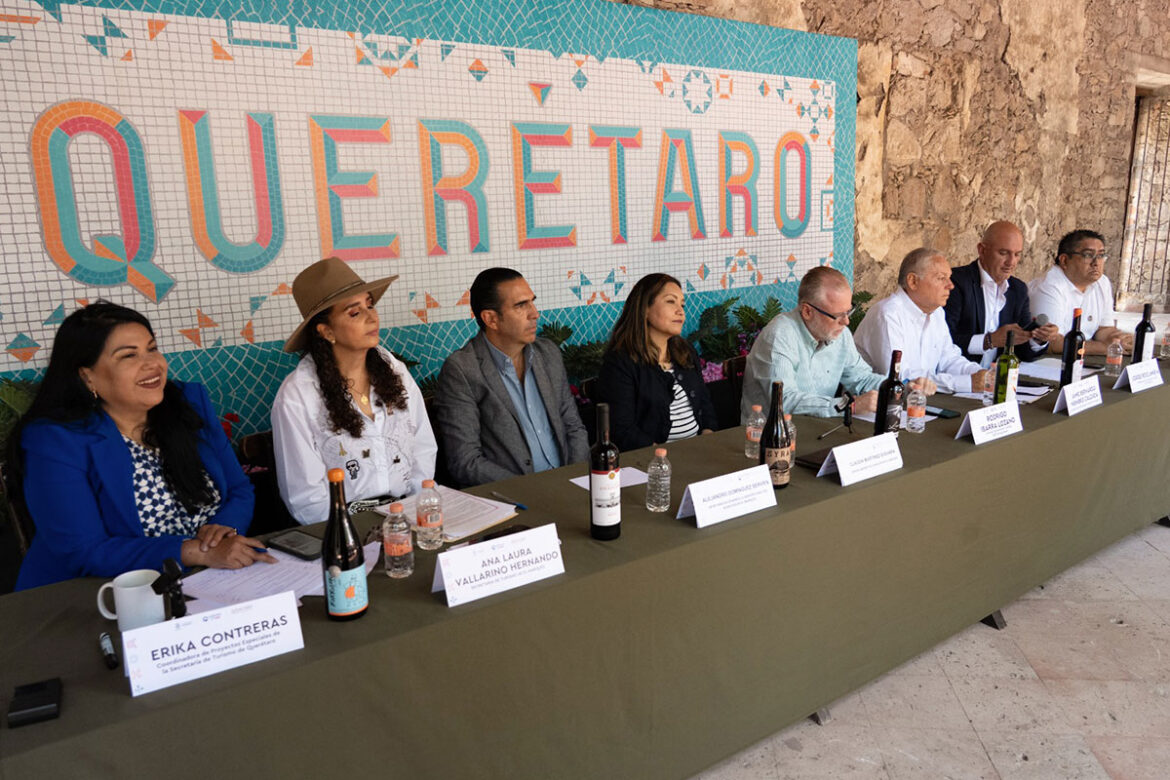 Presentan Festival de Haciendas y Viñedos de El Marqués