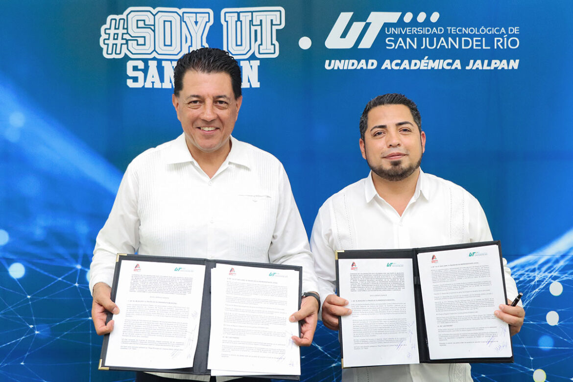 UT San Juan y Arroyo Seco firman alianza por la educación