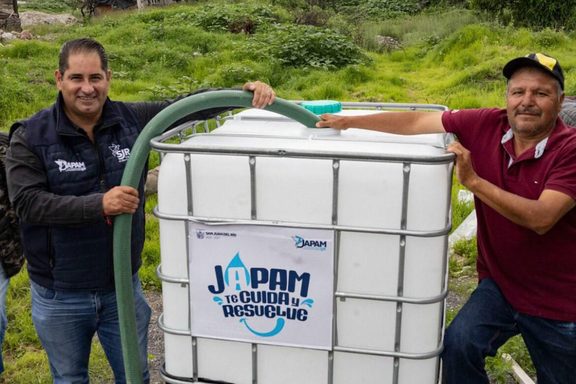 JAPAM lleva programa 'Agua a tu Alcance' a Ranchos Unidos Banthí