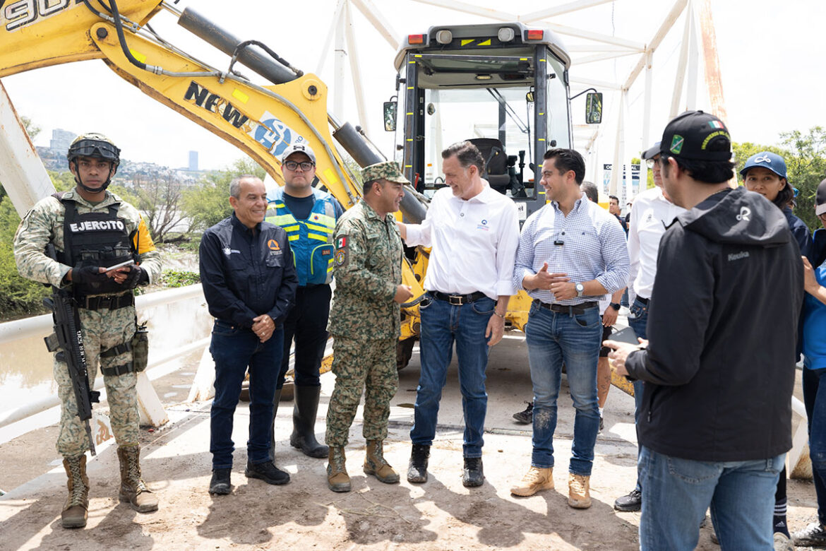 Juntos, sociedad y gobierno para superar contingencia por lluvias