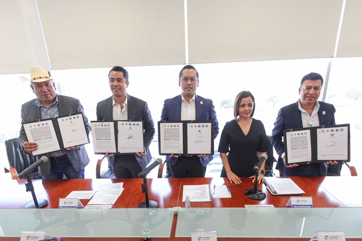 Municipios firman convenio para uso de 'CuelgApp'
